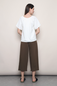 Loop Muse Flutter Blouse White