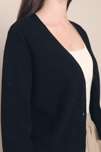 Lottie Glitzy Cardigan Black (Restock)