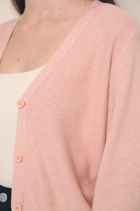 Lottie Glitzy Cardigan Dust Pink (Restock)