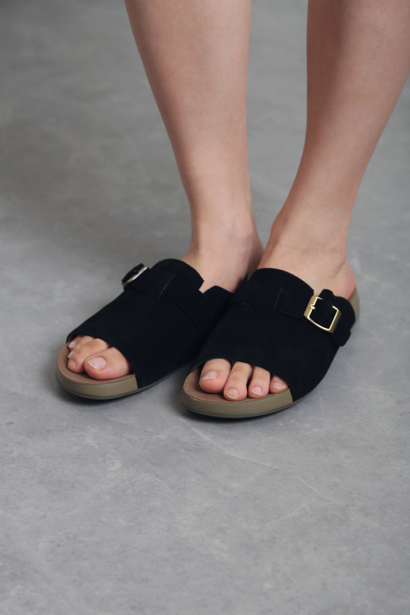 Lugo Heritage Sandals Black