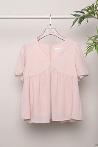 Modern Babydoll Blouse Blush (Restock II)