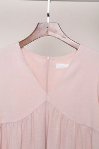 Modern Babydoll Blouse Blush (Restock II)