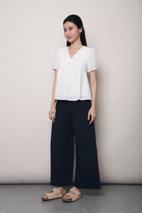 Modern Babydoll Blouse Linen (Backorder II)