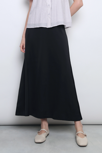 Petite Moon Dance Maxi Skirt Black (Restock)