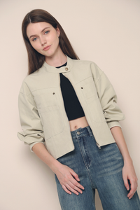 Noa Utility Jacket Ivory