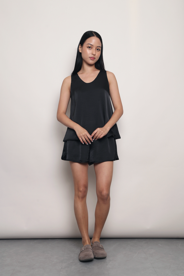 Once In A Dream Tank Top Black