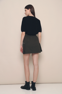 Piper Utility Skirt Olive