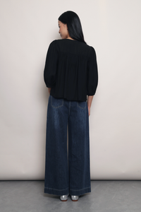 Pulling Strings Blouse Black