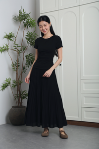 Regal Ruche Milky Tee Black