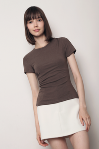 Regal V2 Ruche Tee Mocha (Backorder)