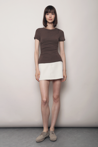 Regal V2 Ruche Tee Mocha (Backorder)