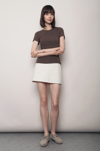 Regal V2 Ruche Tee Mocha (Backorder)