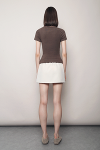 Regal V2 Ruche Tee Mocha (Backorder)
