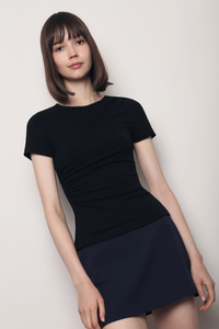Regal V2 Ruche Tee Black