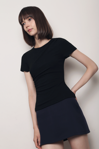 Regal V2 Ruche Tee Black