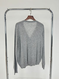 Ronna Soft Knit Cardigan Light Grey