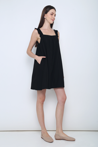 Rubee Tent Midi Dress Black