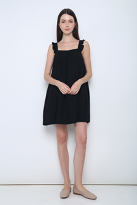 Rubee Tent Midi Dress Black