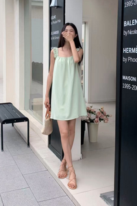Rubee Tent Midi Dress Applemint
