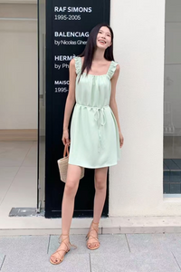 Rubee Tent Midi Dress Applemint