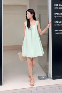 Rubee Tent Midi Dress Applemint