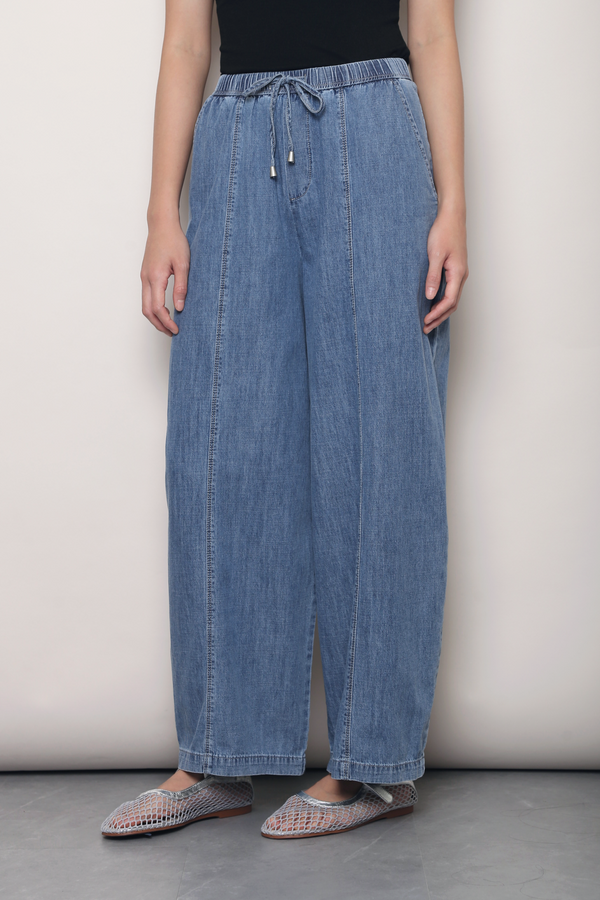Saturday Slouch Denim Pants Light Wash