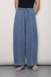 Saturday Slouch Denim Pants Light Wash