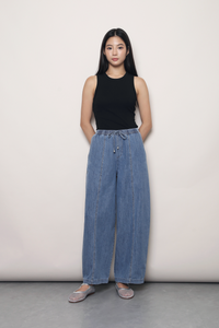 Saturday Slouch Denim Pants Light Wash