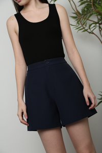 Signature Mom Shorts Navy (Restock)