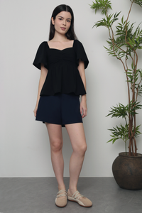 Signature Mom Shorts Navy (Restock)