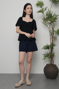 Signature Mom Shorts Navy (Restock)