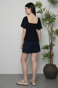 Signature Mom Shorts Navy (Restock)