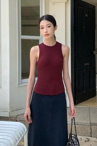 Snoozie Padded Tank Merlot (Restock)