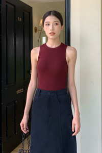 Snoozie Padded Tank Merlot (Restock)