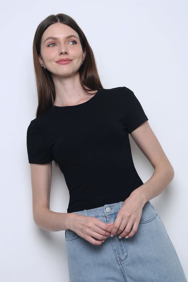 Softie Baby Tee Black