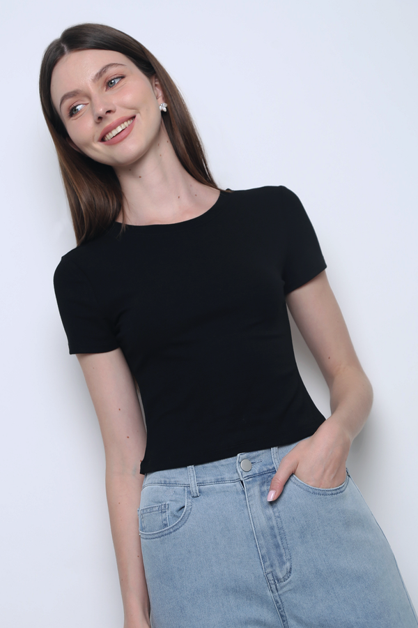 Softie Baby Tee Black