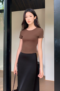 Softie Baby Tee Mocha