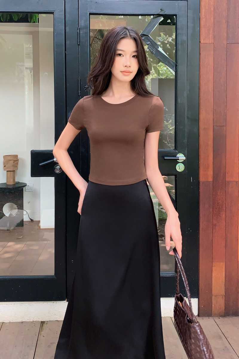 Softie Baby Tee Mocha