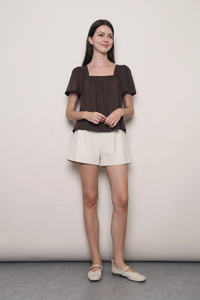 Soho V2 Pleat Shorts Cream