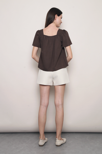 Soho V2 Pleat Shorts Cream