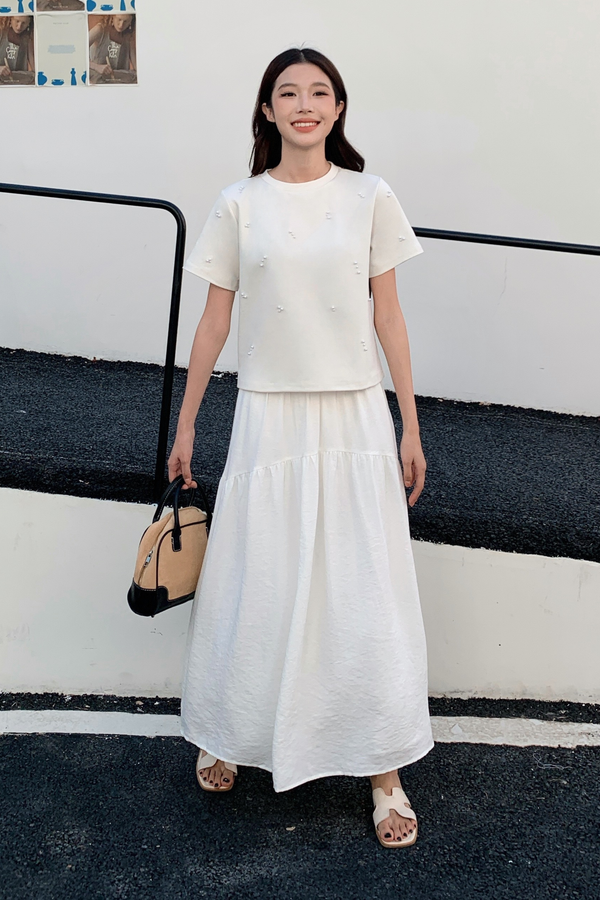 Sprinkle Pearl Tee Cream