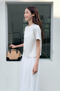 Sprinkle Pearl Tee Cream