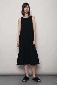 Summer Escape Midaxi Dress Black