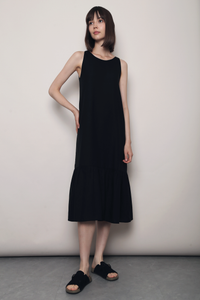 Summer Escape Midaxi Dress Black