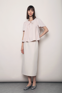 Summer Story Tie Top Powder Pink