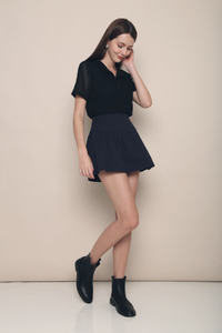 Sunnie Flouncy Skorts Navy