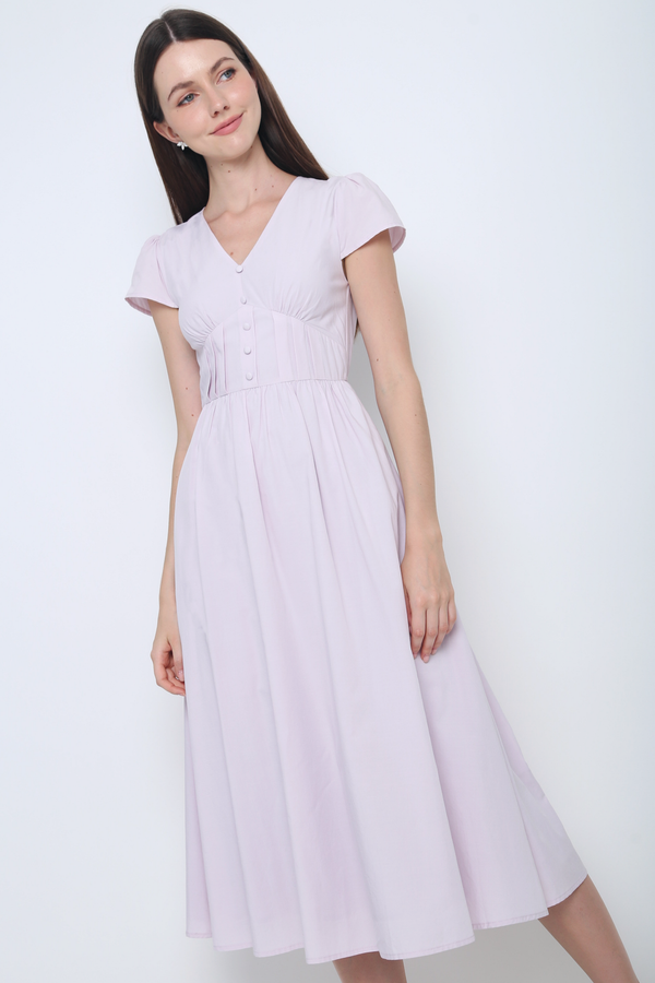 Sweet Escape Midi Dress Periwinkle
