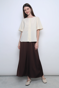 Valley Oversized Shirt Cream