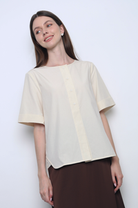 Valley Oversized Shirt Cream