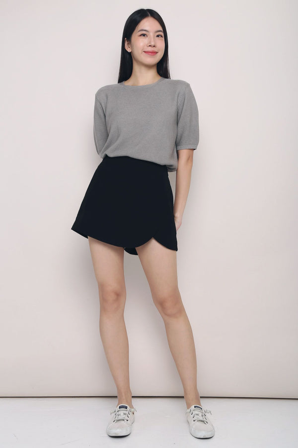 Alo Everyday Petal Skorts Black (Restock)